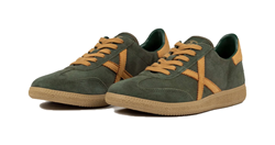 BARRU 181 IN CAMOSCIO VERDE E OCRA